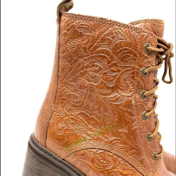 Timberland Sienna High Side ZIP Boot Emboss BrownW - Picture 5 of 15